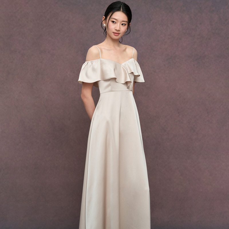 Luxury Evening Dress for Women - Fly Line ulasan dan harga