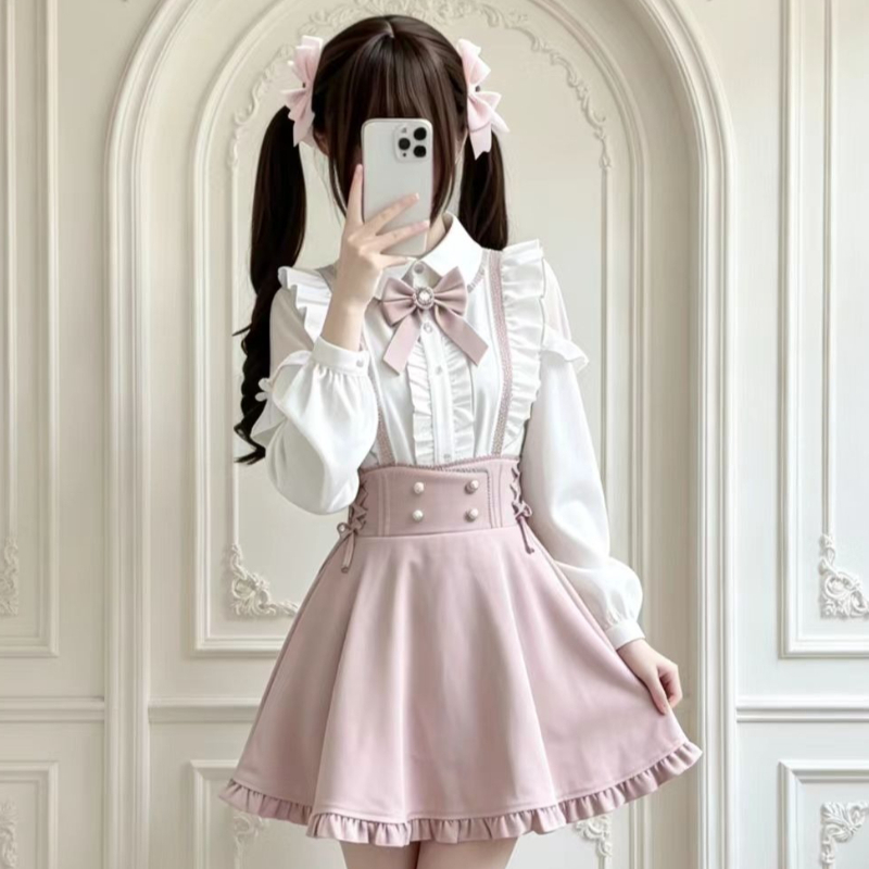 Jirai Kei Kawaii Sweet Lolita  - Fly Line ulasan dan harga