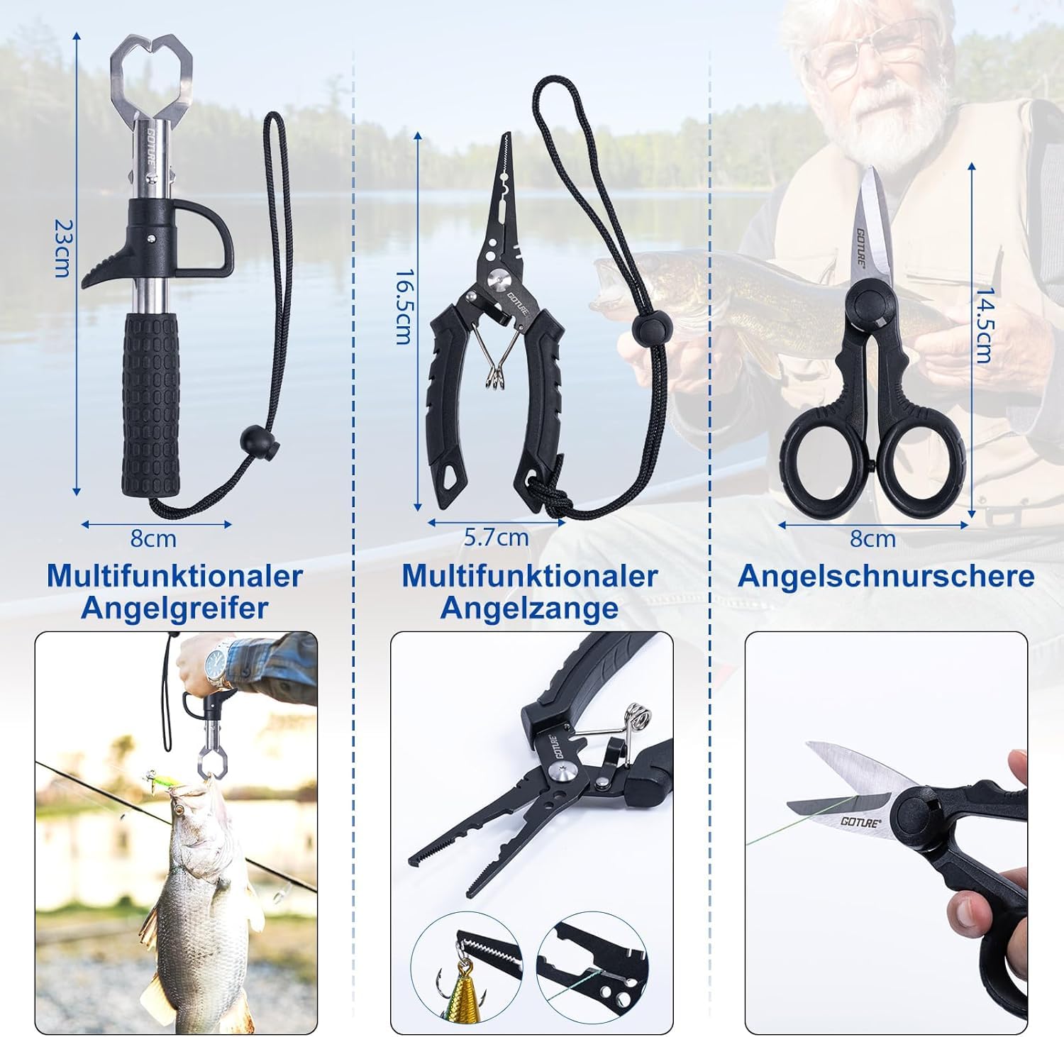Goture 1.8M-2.7M Fishing Rod a - Freshwater Line ulasan dan harga