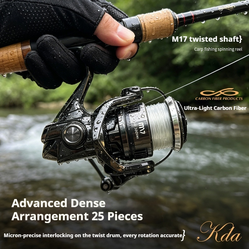 M17 Carbon Fiber Spinning Fish - Freshwater Line ulasan dan harga
