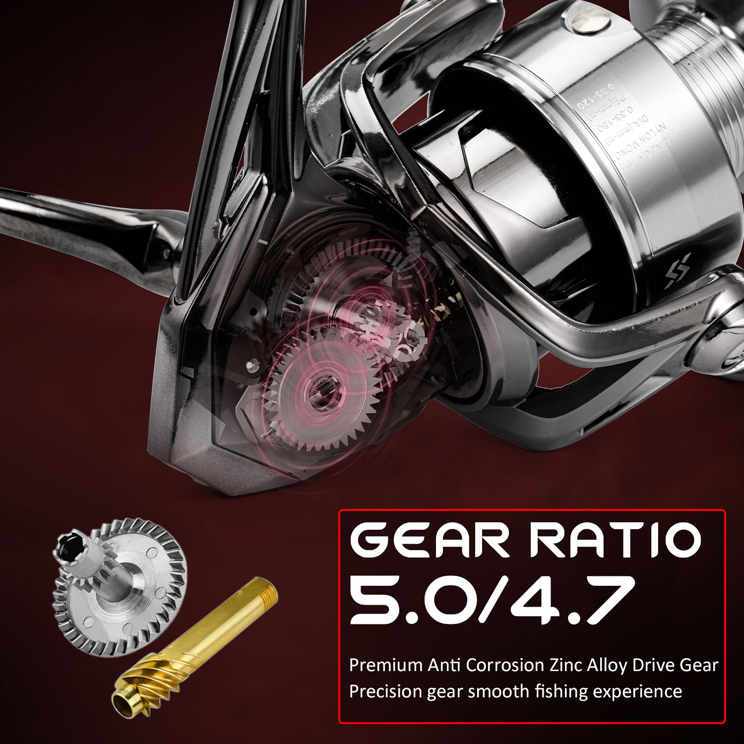 Sougayilang Spinning Reel 1000 - Kastking Reel Zephyr ulasan dan harga